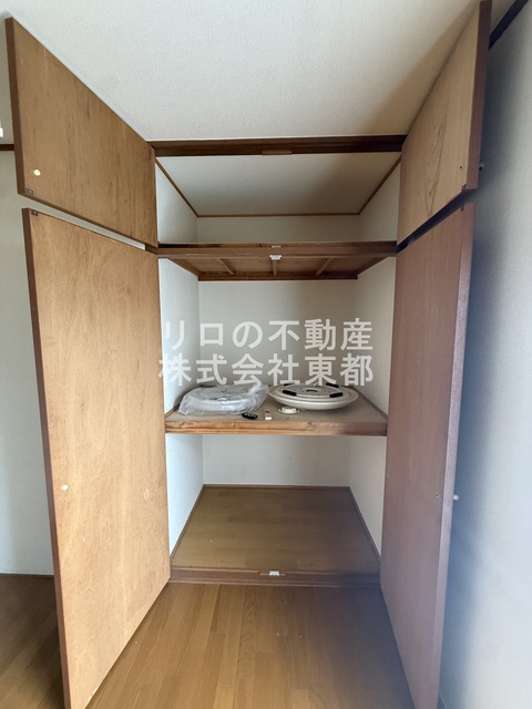 収納　奥行のある収納付です！増えがちな荷物をもスッキリ収納できます