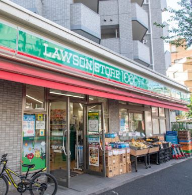 コンビニ　ローソンストア１００目黒本町店（コンビニ）まで173m