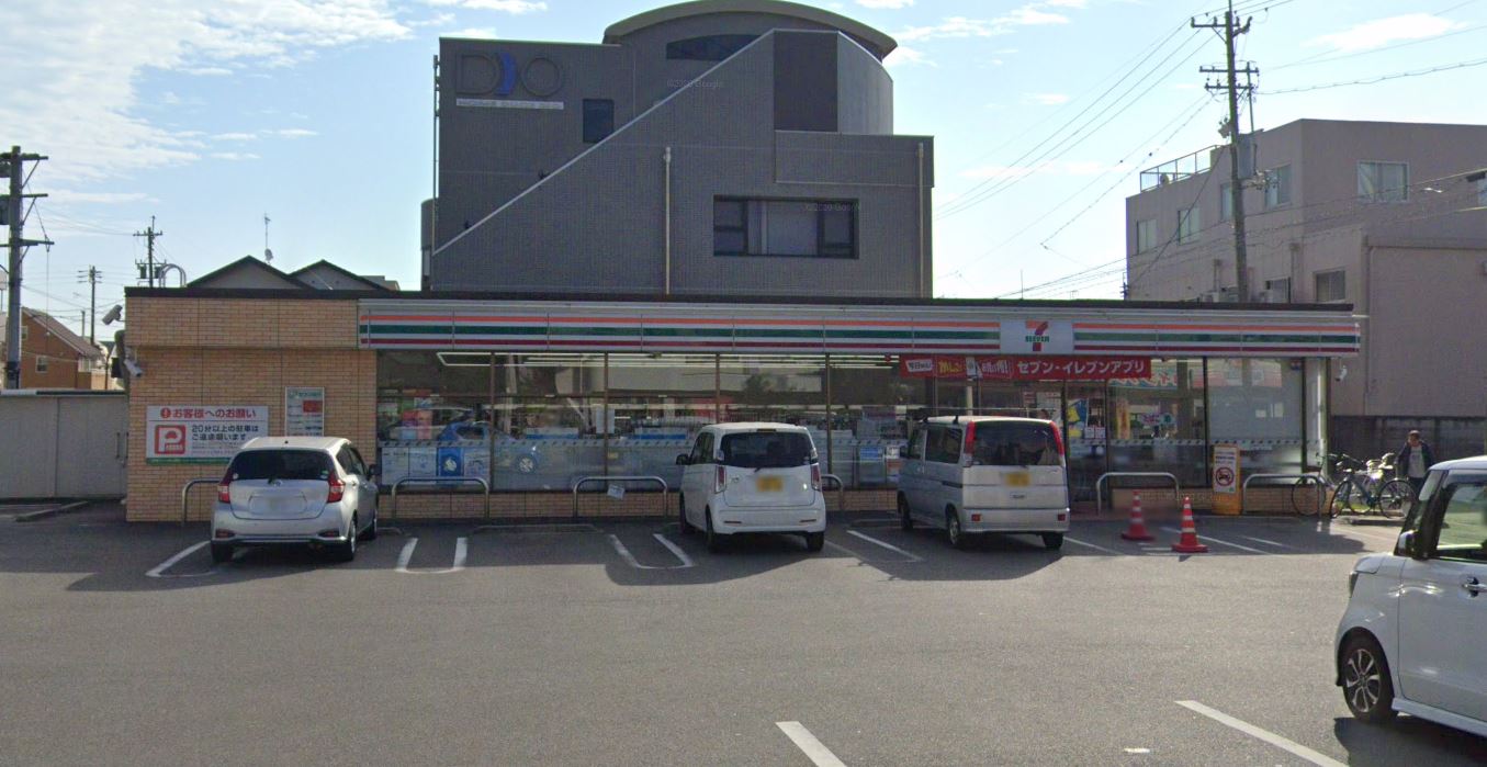 コンビニ　セブンイレブン 名古屋天塚町店（コンビニ）まで156m