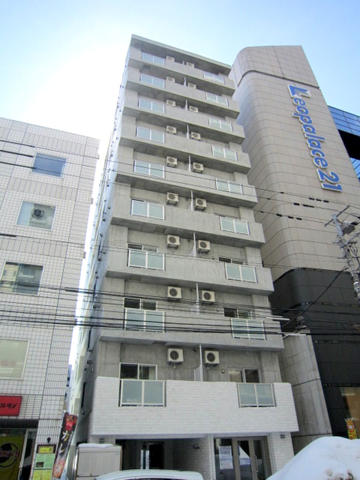 建物外観　札幌中心部の高層マンション♪