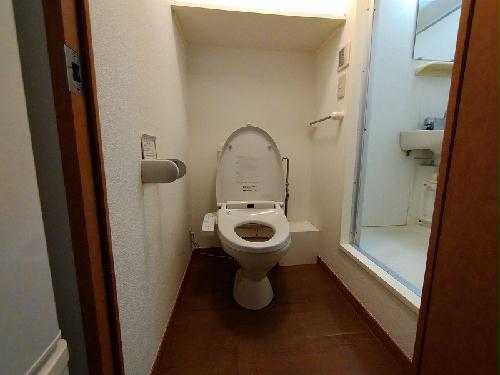 トイレ　温水洗浄便座設置