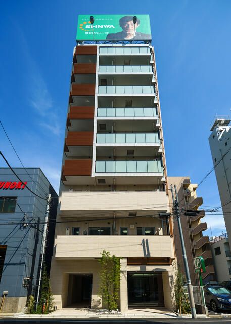 建物外観　落ち着いた雰囲気の外観です