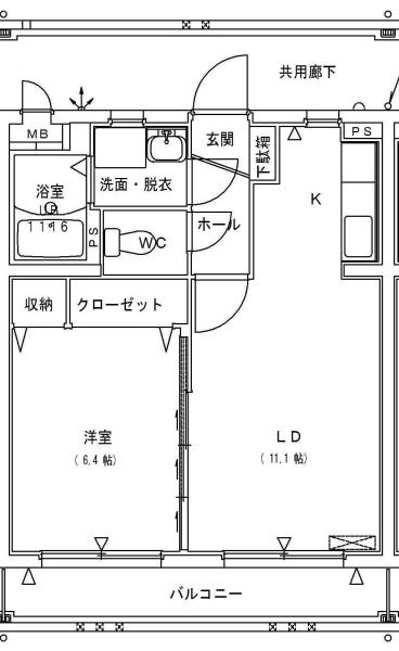 TRUSTY3の間取り写真