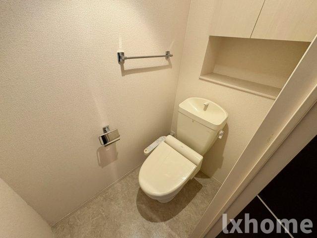 トイレ　ゆったりとした空間のトイレです