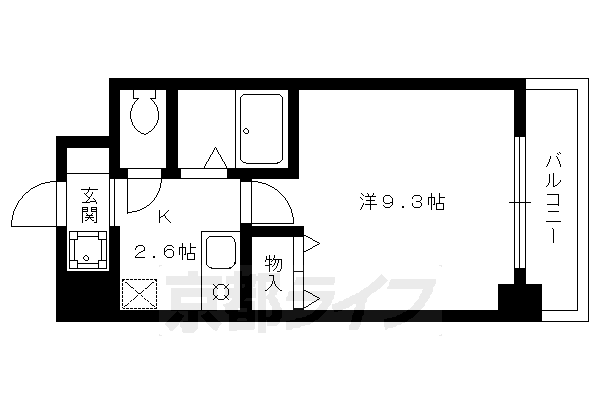 アティ今出川の間取り写真