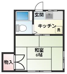 ハイム原島の間取り