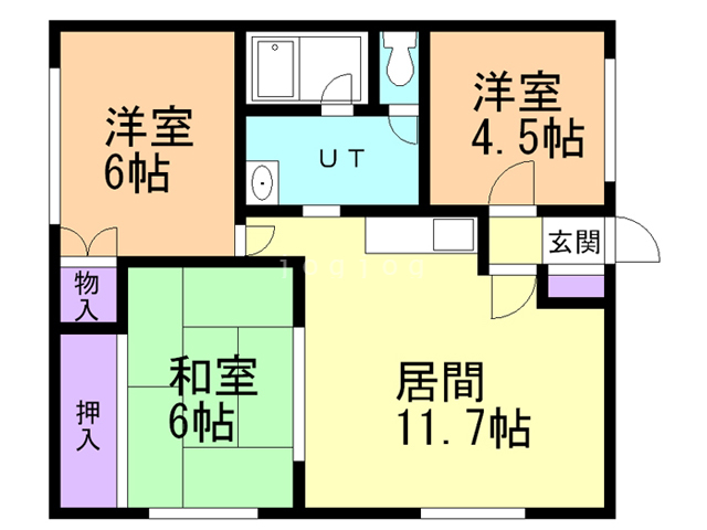 大森ハイツの間取り