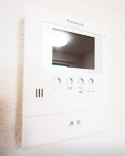 セキュリティ　モニター付インターホン