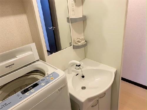 【レオネクストキャピタルカトルの洗面設備】