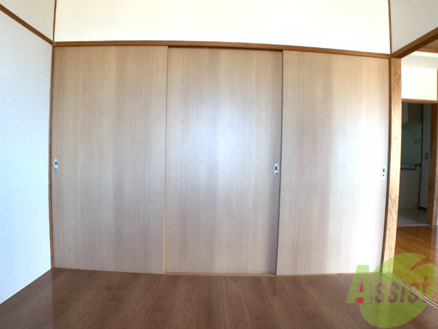 収納　大きな収納がありました。たくさん荷物が入りそう。