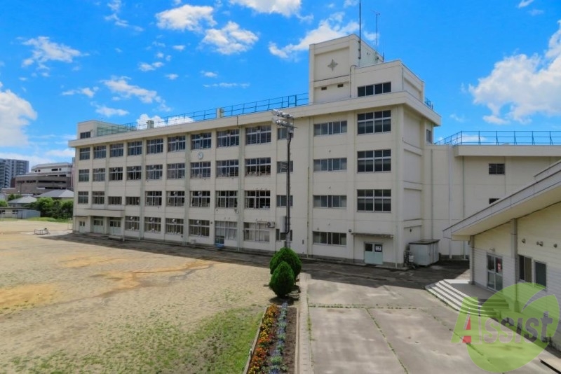 小学校　仙台市立鹿野小学校（小学校）まで212m