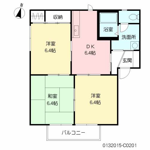 リーベンハイム　C棟の間取り