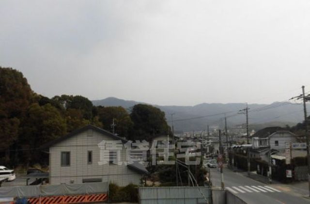 【京都市山科区勧修寺本堂山町のマンションの眺望】