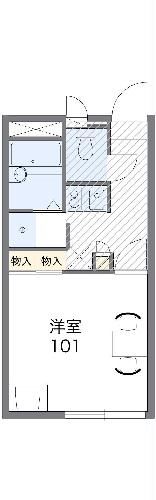 レオパレス沖ノ庭の間取り