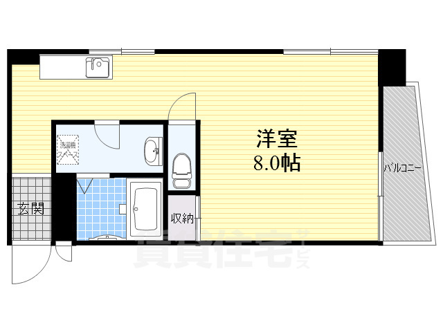 アーカスデイズ茨木の間取り