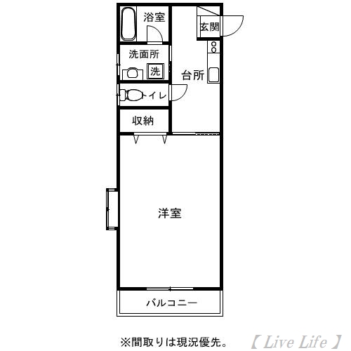 ゆとり98の間取り