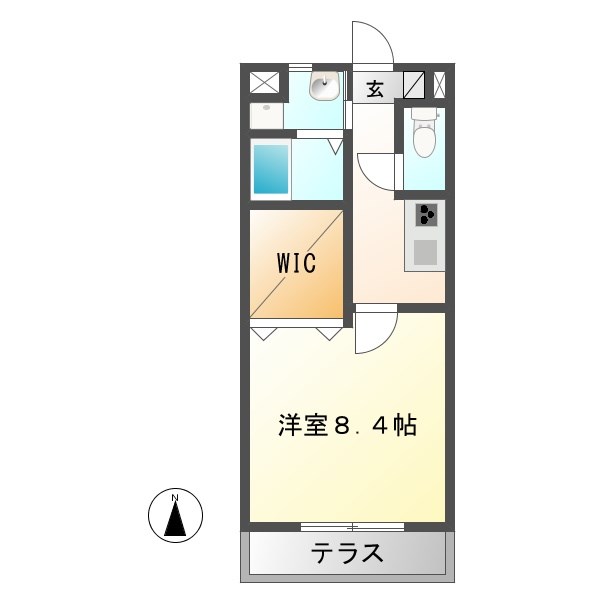 サープラス畑ヶ田 IIの間取り