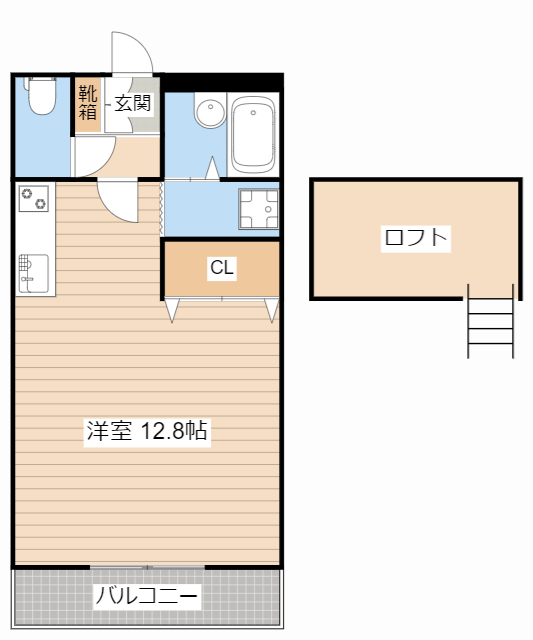 ウルル　２１の間取り