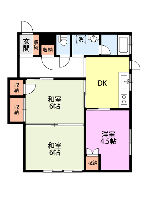 タカオハイツの間取り