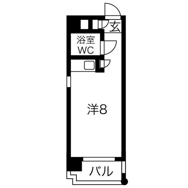 ロマネスク南薬院の間取り