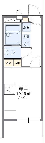 レオパレス鹿鳴館の間取り