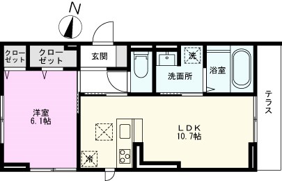 ＣｅｒｉｓｉｅｒIIの間取り