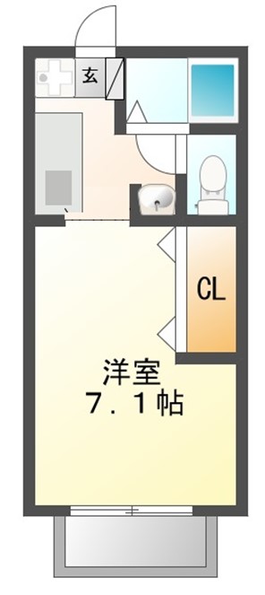 ファーストエコーBの間取り