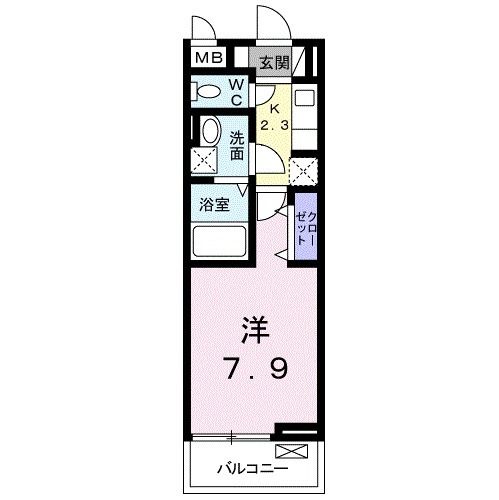 グランコート　扇の間取り