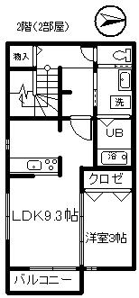 センティーレ方八町の間取り