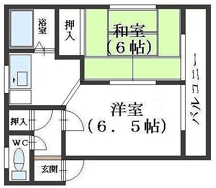 ドゥザーブルの間取り