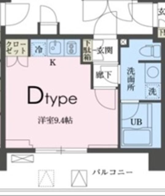 ガレリア東新宿の間取り