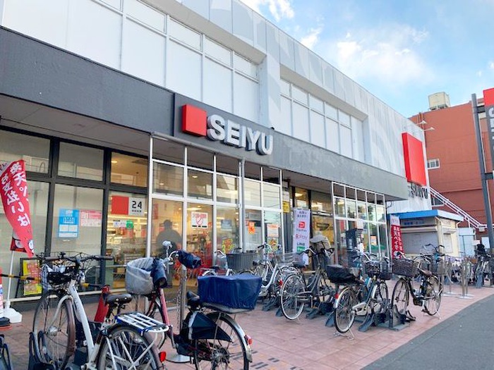 スーパー　西友中河原店（スーパー）まで450m