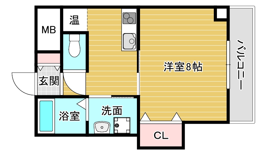 エムス金剛IIの間取り