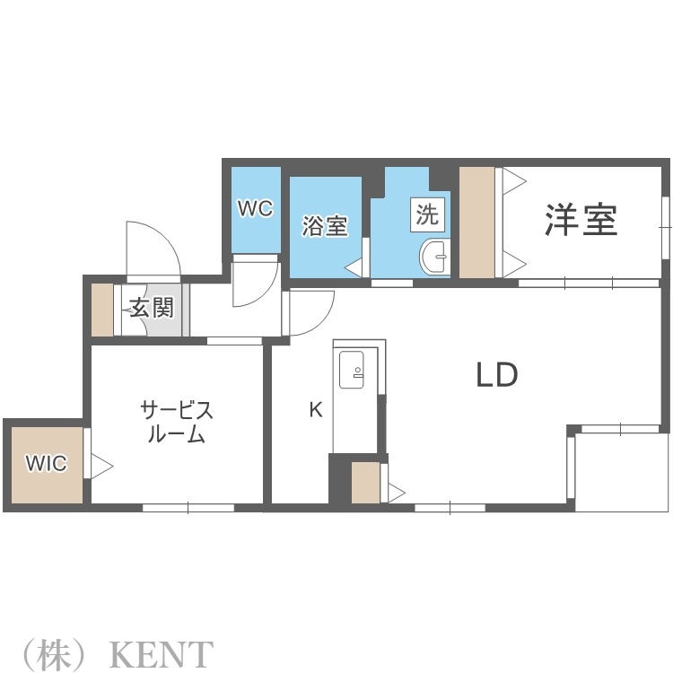 ＲＥＳＩＤＥＮＣＥ　ＳＨＩＮＭＥＩ　北円山の間取り