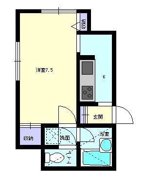 ツインリッヂ駅前の間取り