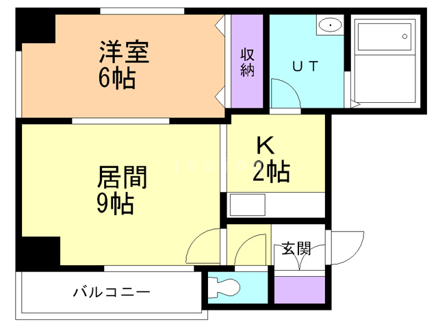 【ビーンズコートの間取り】