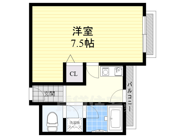 アプティー総持寺の間取り