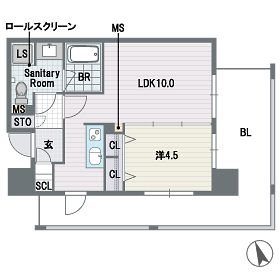 プライムスクエアの間取り