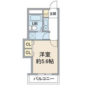 セピアパレスTAKEMIの間取り