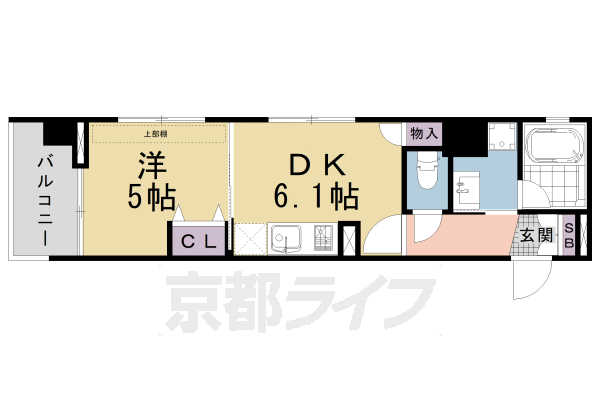 ベラジオ京都西大路の間取り