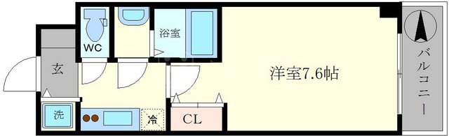 サムティ本町橋IIメディアスの間取り