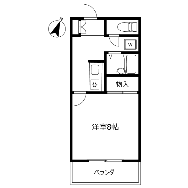 ハイムオアシスの間取り