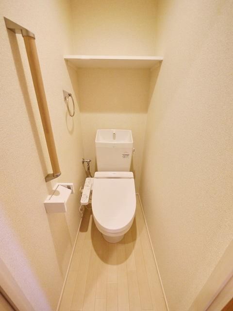 西武池袋線 小手指駅 徒歩12分 2階建 築9年のトイレ写真