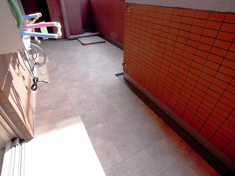 バルコニー　8号室タイプの写真