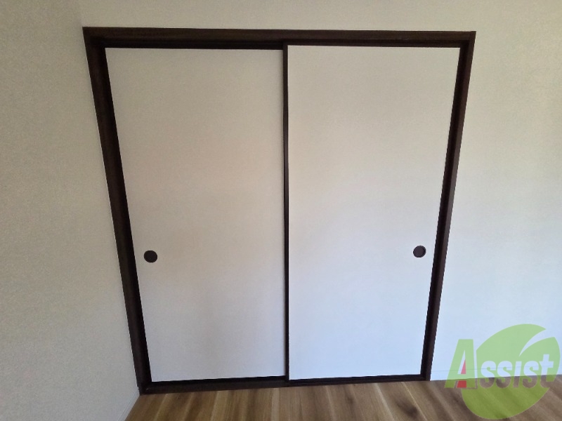 収納　６．４帖の洋室にあ収納スペースも付いてます。