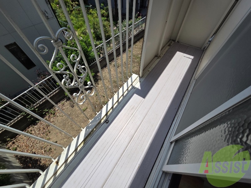 バルコニー　バルコニーも付いているので、洗濯物が干せます。