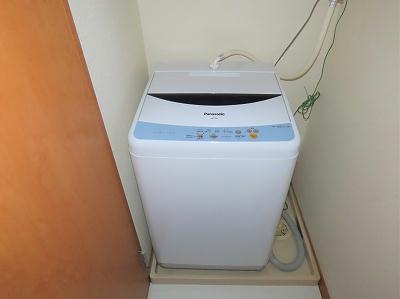 その他設備　洗濯機も付いています