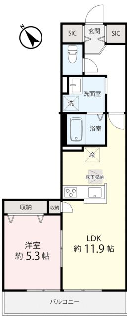 フォレストガーデンの間取り