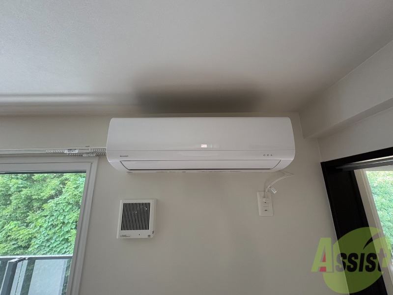 その他設備　エアコンがありますので夏でも快適に過ごせます！