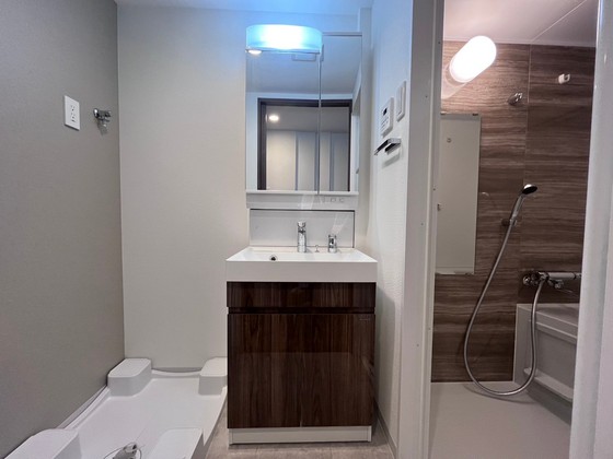 洗面設備　※別部屋の写真です